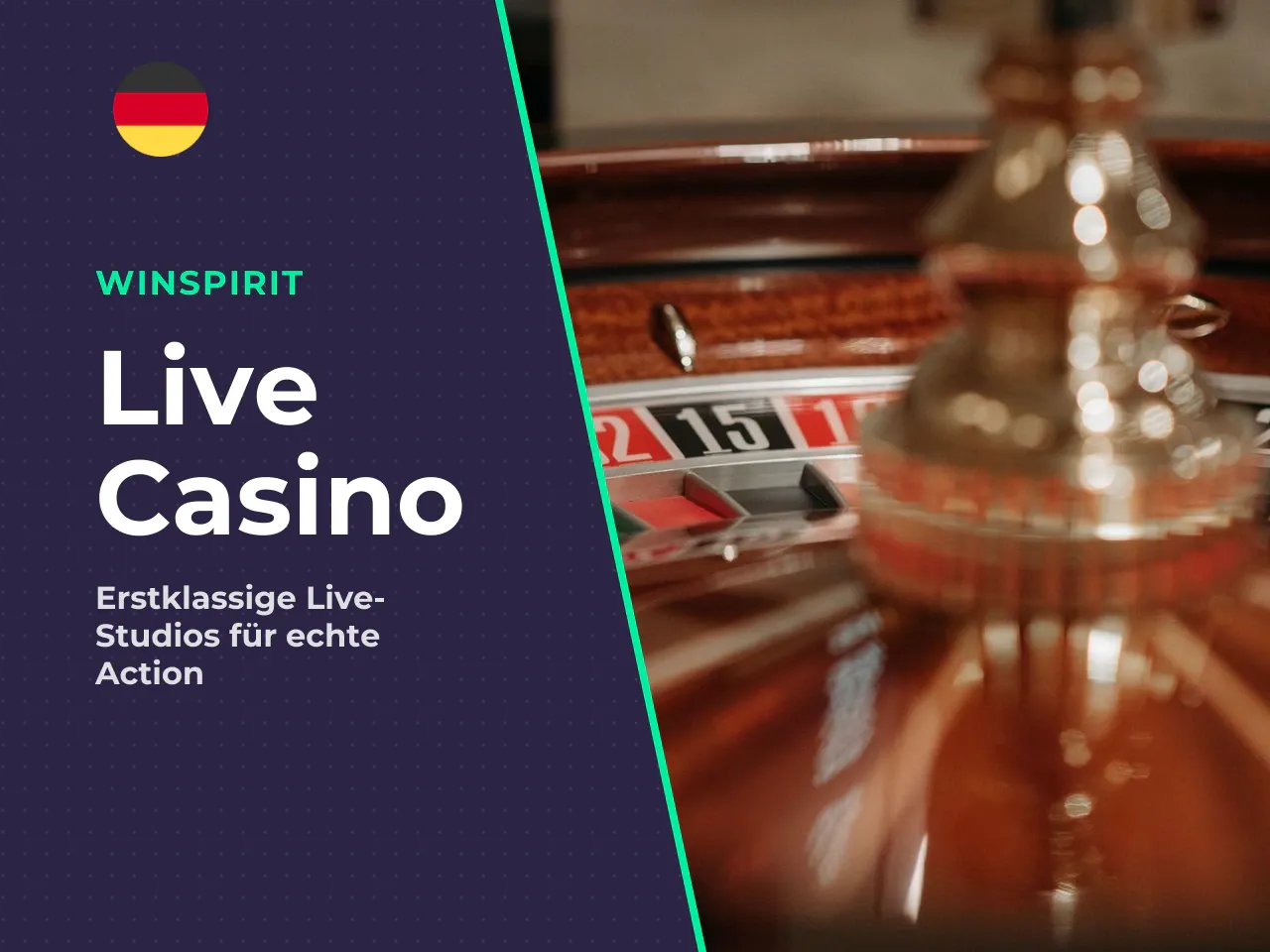 Studios und Auswahl im Live Casino