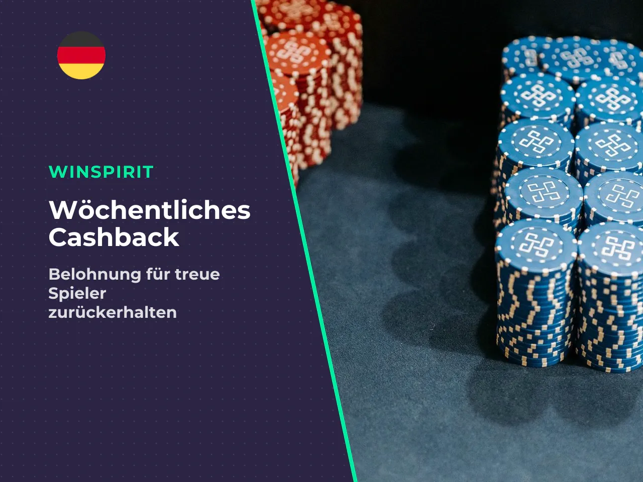3. Winspirit Cashback für Stammspieler. Für