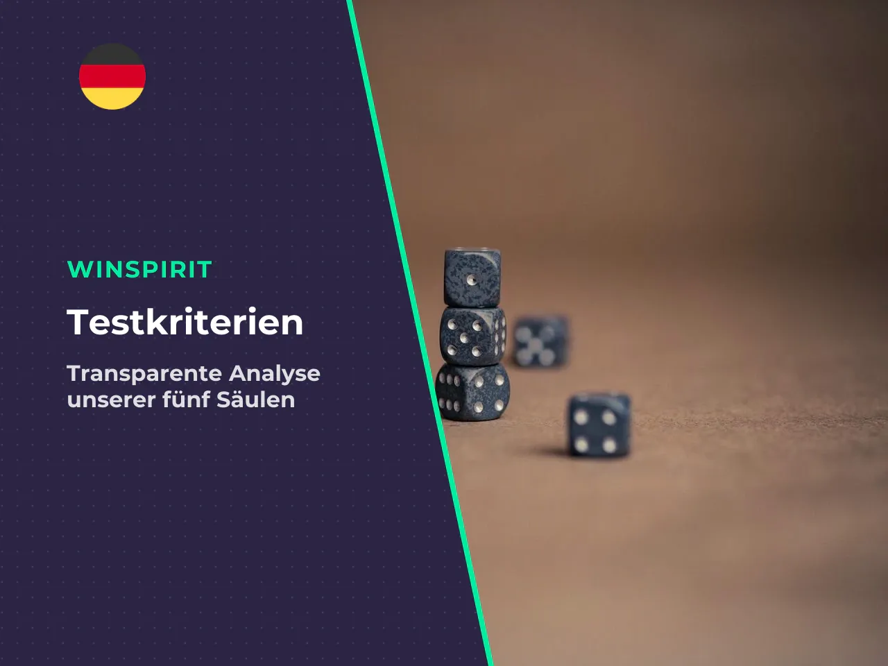 Der Prüfrahmen dieses Leitfadens fünf Säulen