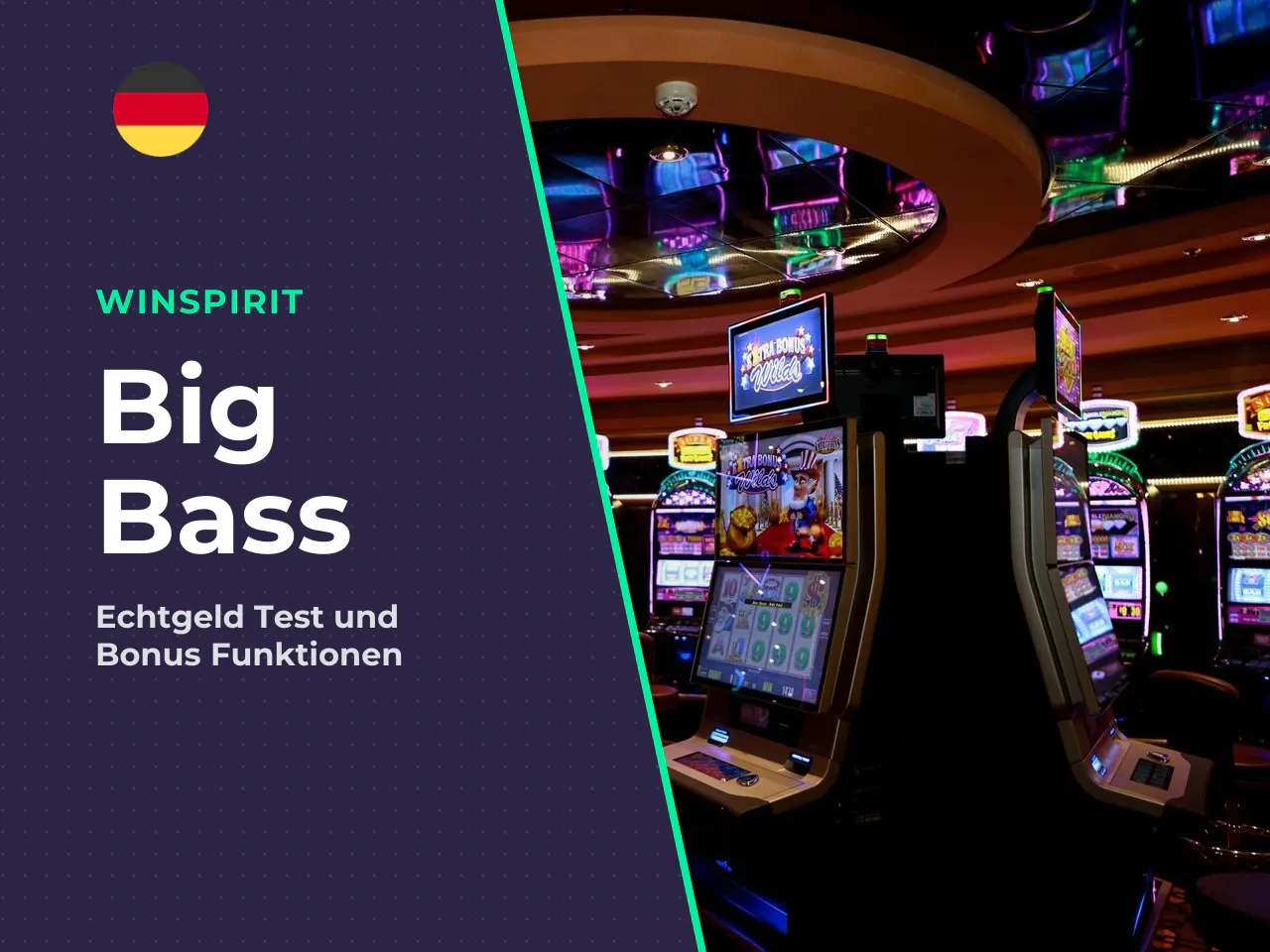 Big Bass Splash um Echtgeld im