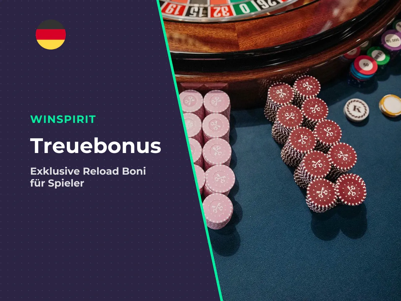 Reload Boni und Cashback für treue