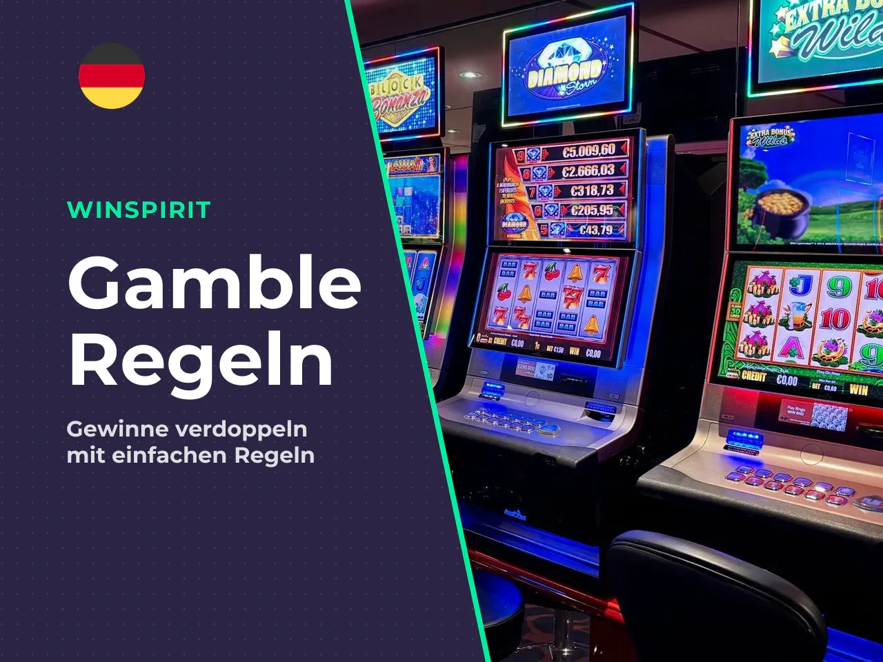 Gamble-Funktion Regeln, Grenzen, Bedienung. Nach jedem