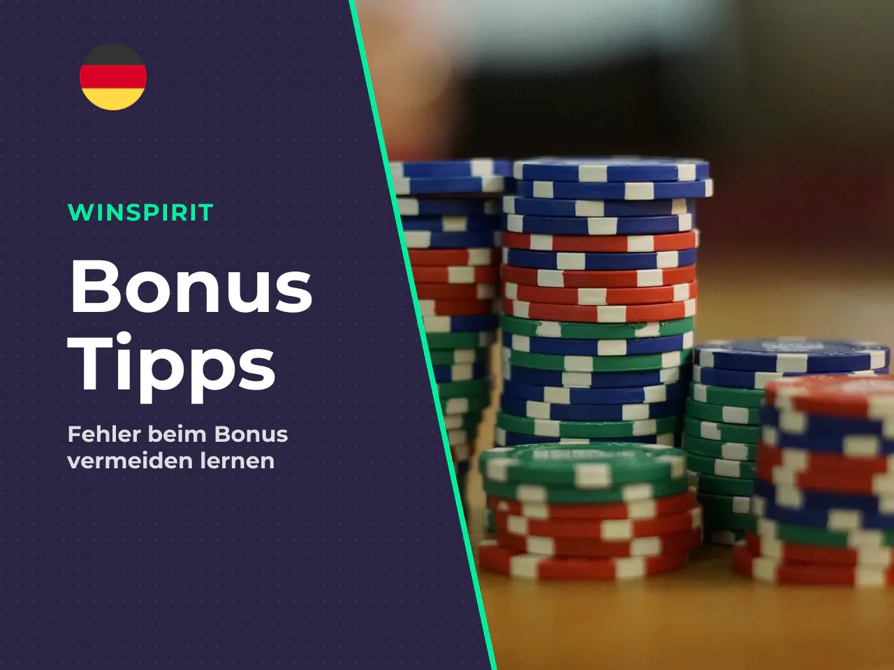 Häufige Fehler, die den Winspirit Bonus