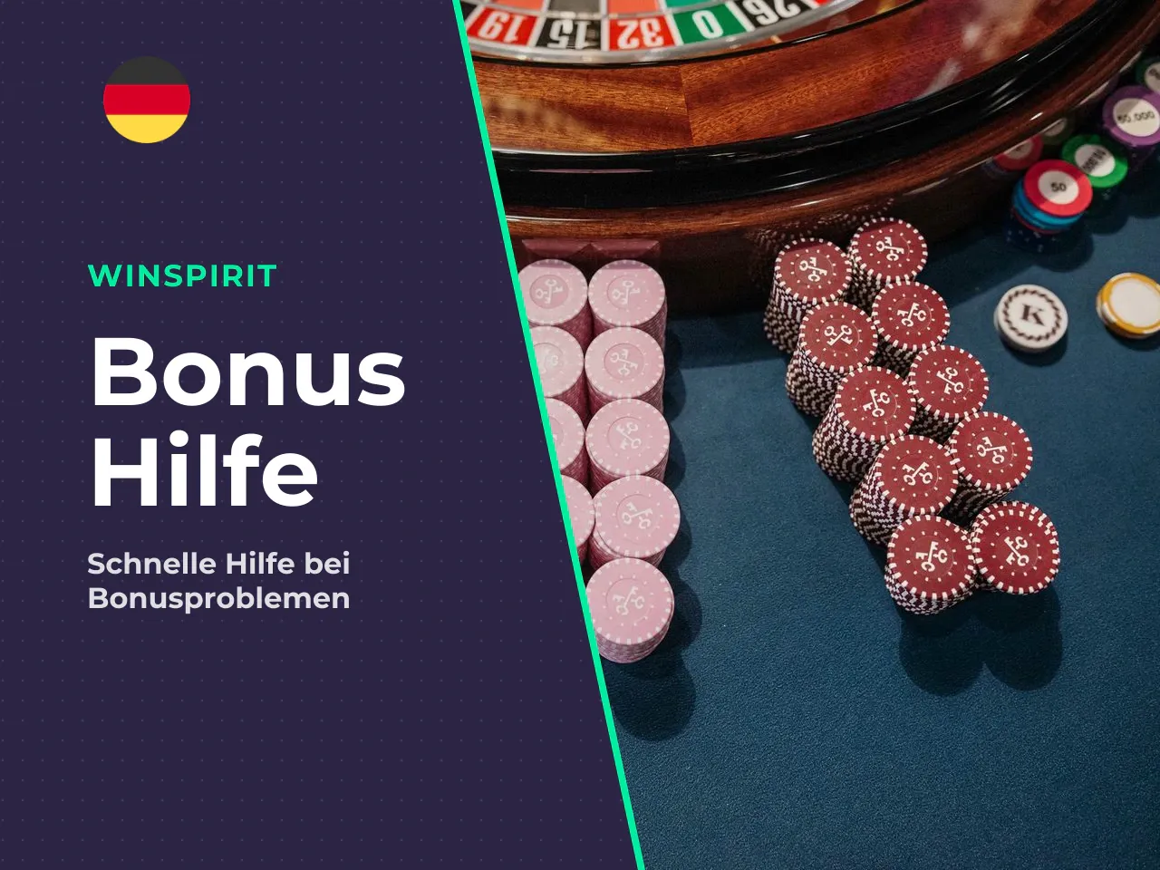 6.2 Was tun, wenn der Bonus