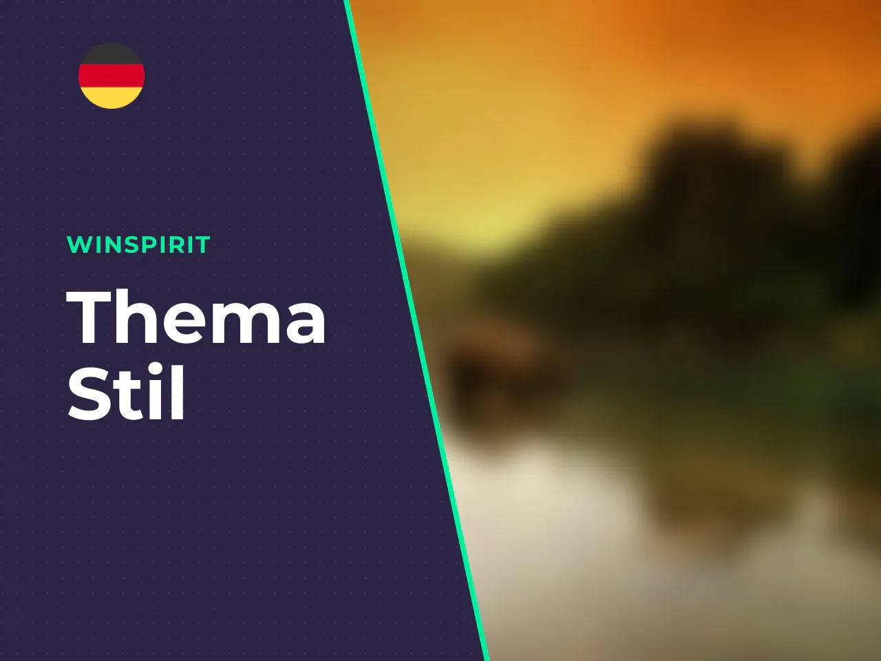 2 Thema, Stil und Interface von