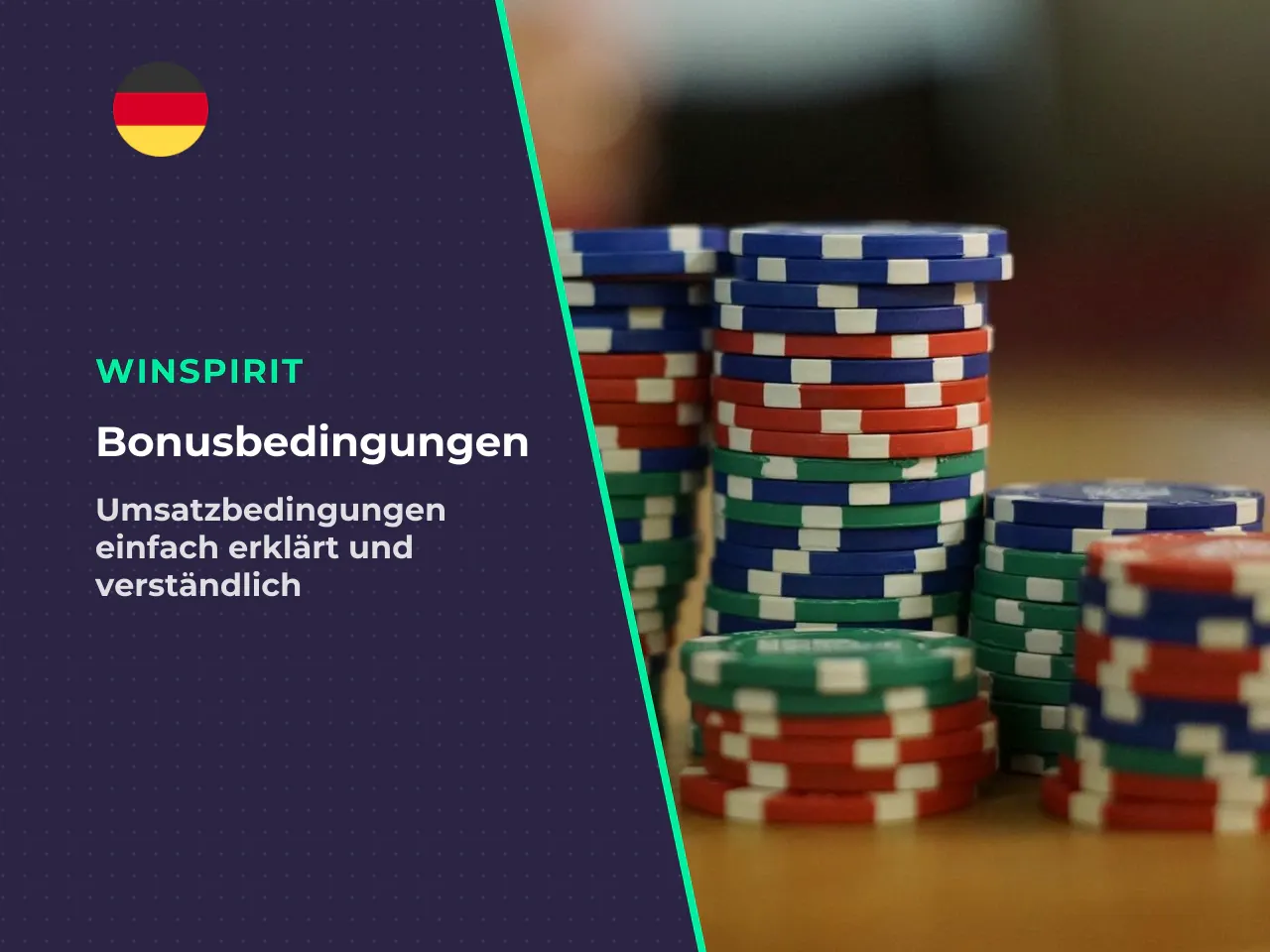 7.5 Was Bonusbedingungen praktisch bedeuten. Ein