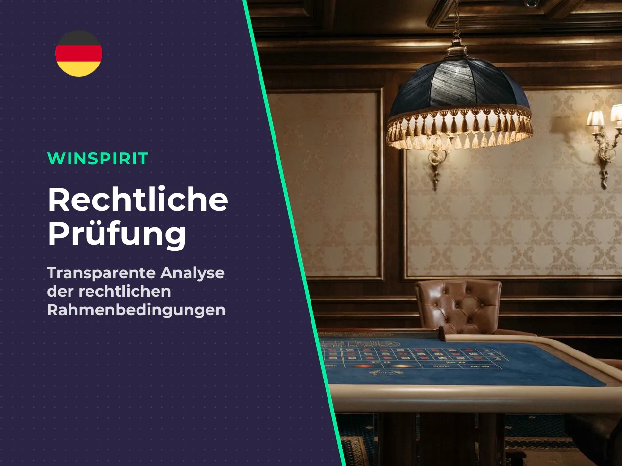 Die rechtliche Einordnung von Winspirit für