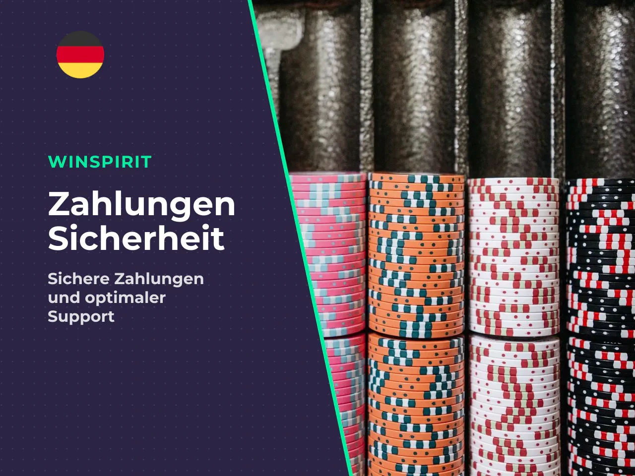 Zahlungen, Sicherheitsstandards und Kundensupport. Ein zentrales