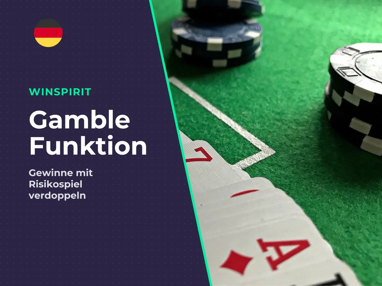 6.3 Gamble-Funktion Das Karten-Risikospiel. Nach jedem