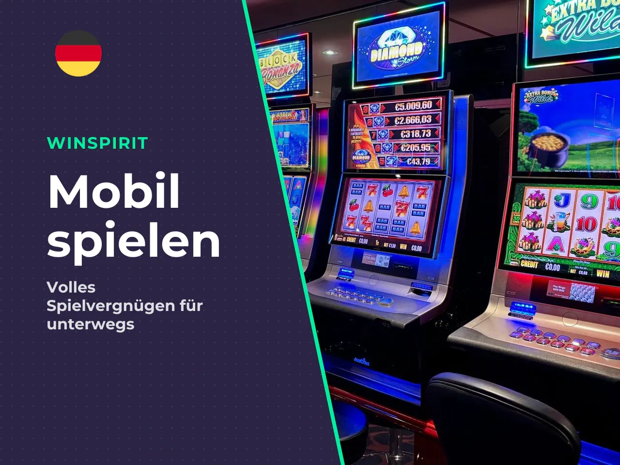 Spielauswahl und Funktionen der Winspirit Casino