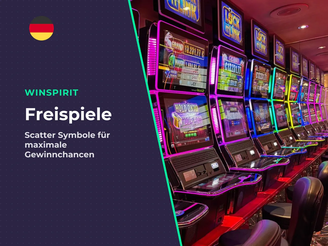 Freispiele durch Scatter-Symbole. 3, 4 oder