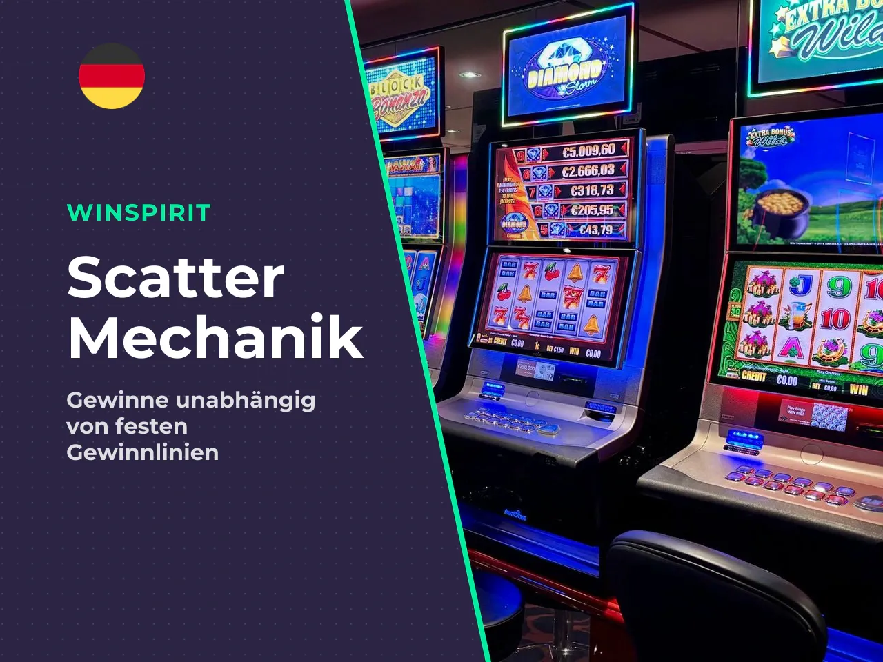 Scatter Pays Gewinne unabhängig von Gewinnlinien