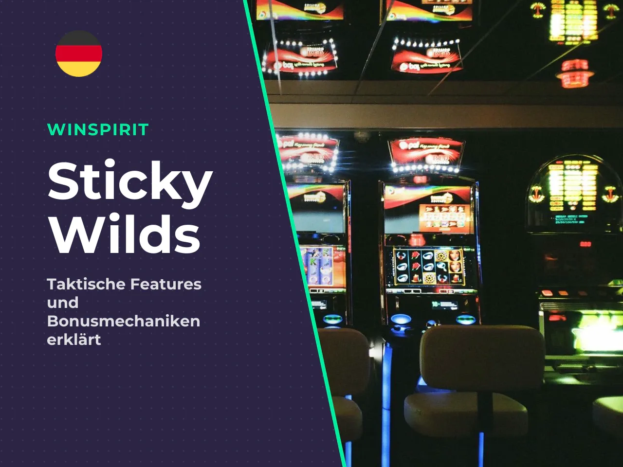 Sticky Wilds und Multiplikatoren im Spielfeld