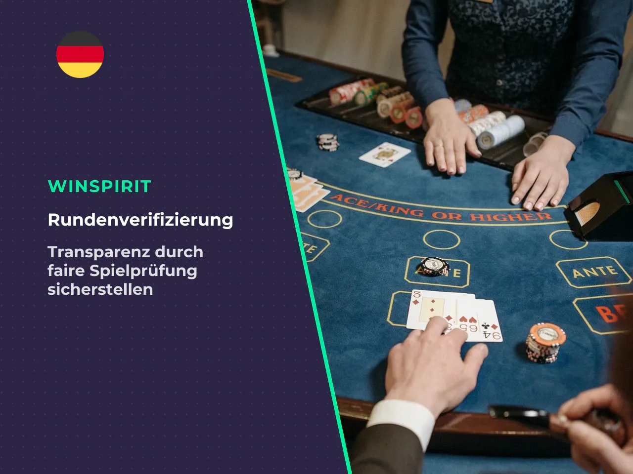 Schritt für Schritt eine Runde verifizieren