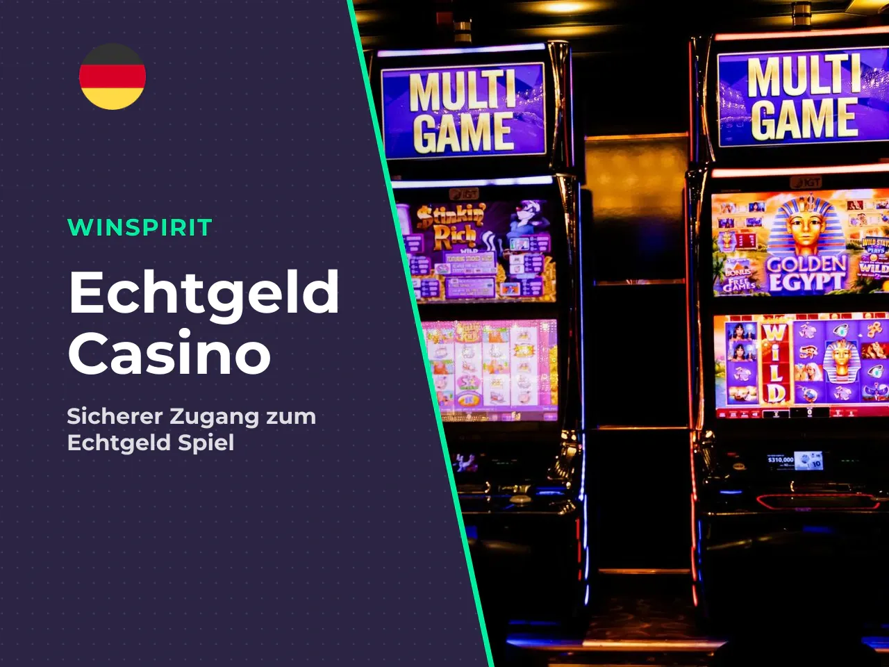 Echtgeldspiel Casino auswählen und Zugang zum