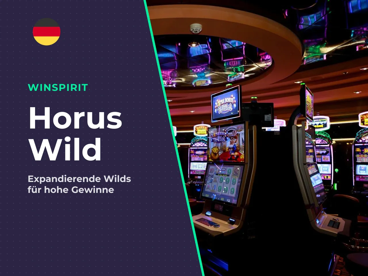 4.1 Expandierendes Wild im Basisspiel. Landet