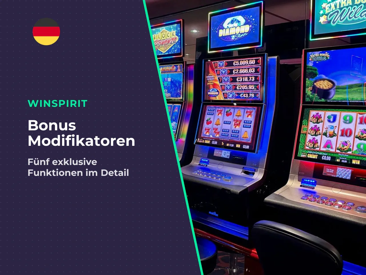 Die Pre-Bonus-Phase fünf Zufallsmodifikatoren. Bevor die
