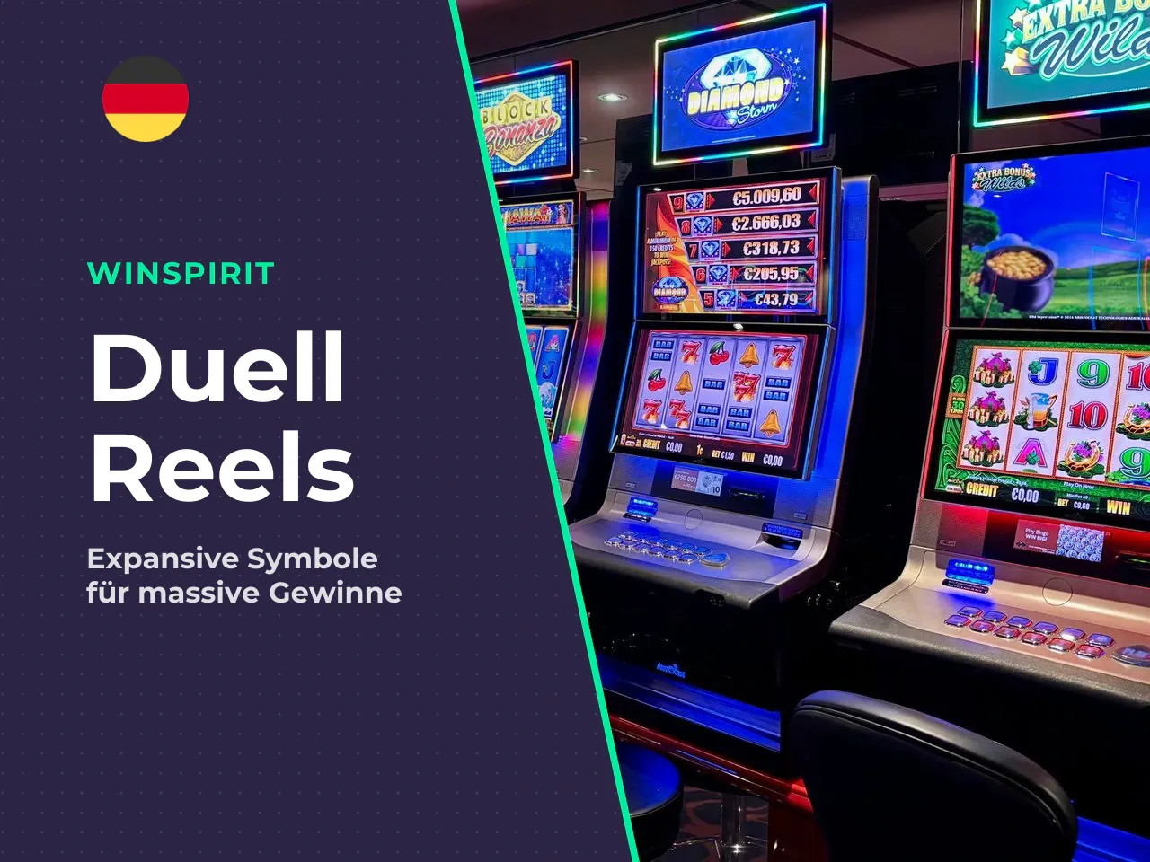 VS-Symbole und DuelReels das Herzstück