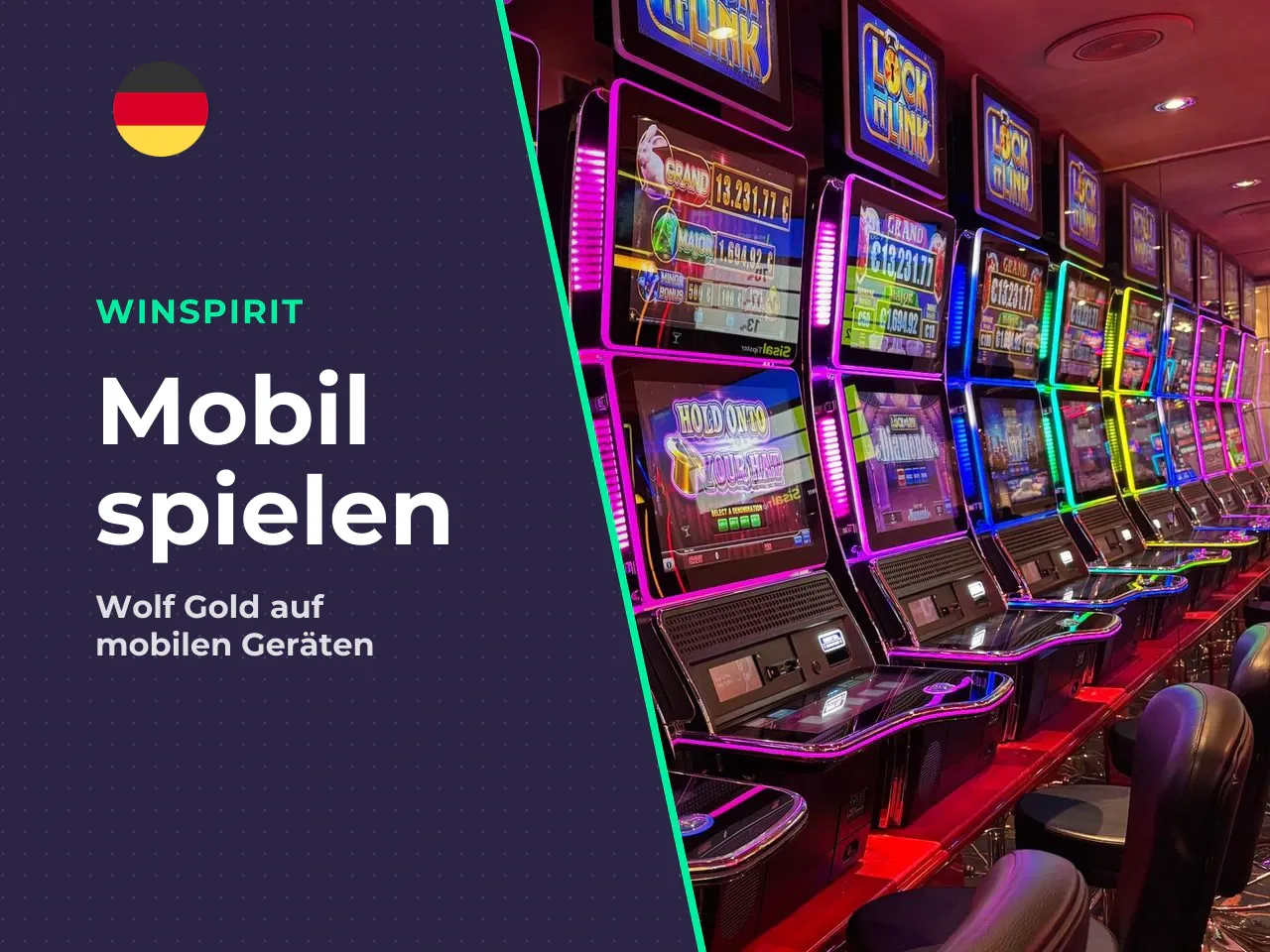 Wolf Gold mobil spielen Browser und