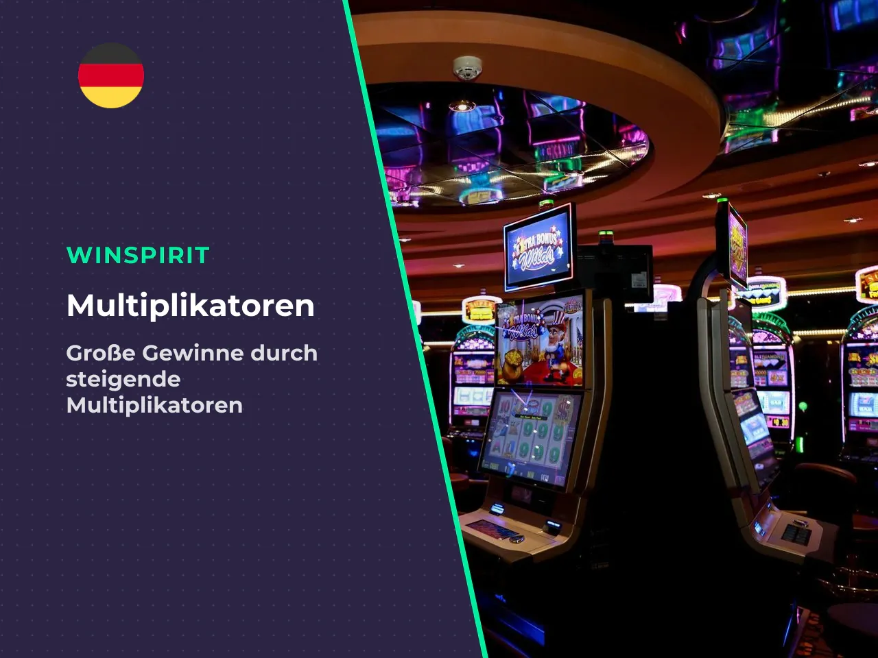 Multiplier Spots und steigende Multiplikatoren. Wann