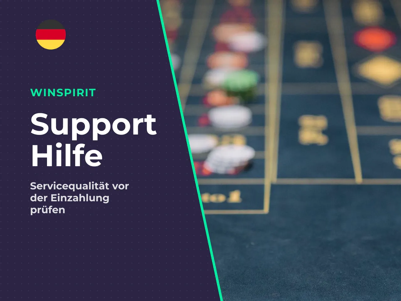 Relevante Fragen an den Support vor