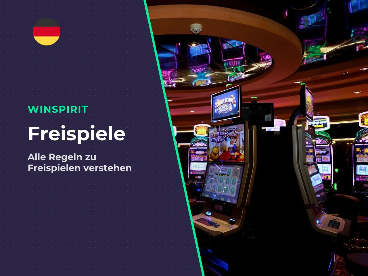 Regelwerk für Freispiele bei Winspirit
