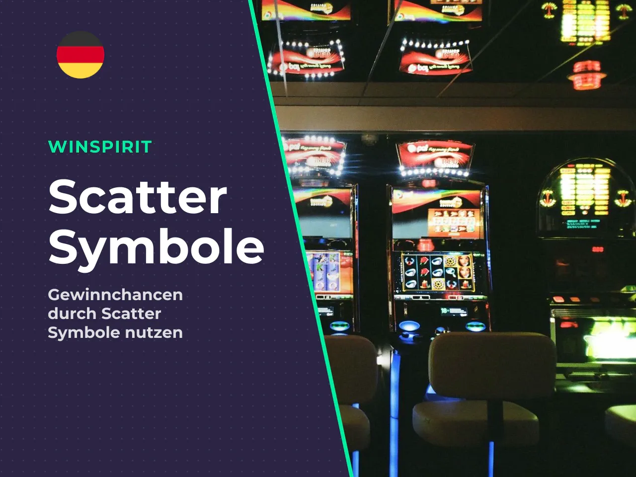 Scatter-Symbol und Auslösemechanik